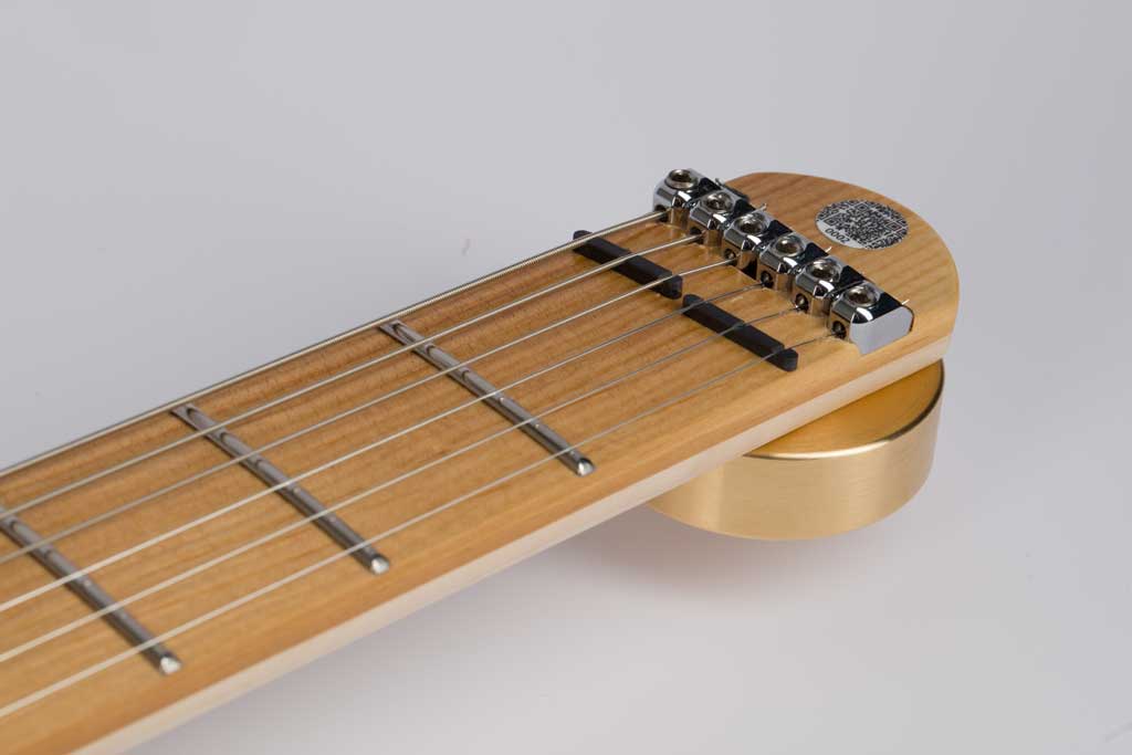 The new SonicMuse with a fretboard from Sonowood spruce.